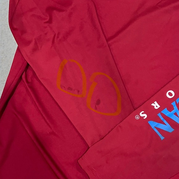 Magellan Outdoors Mens Red Long Sleeve Shirt Classic Fit 3XL Moisture Wicking - Picture 6 of 7